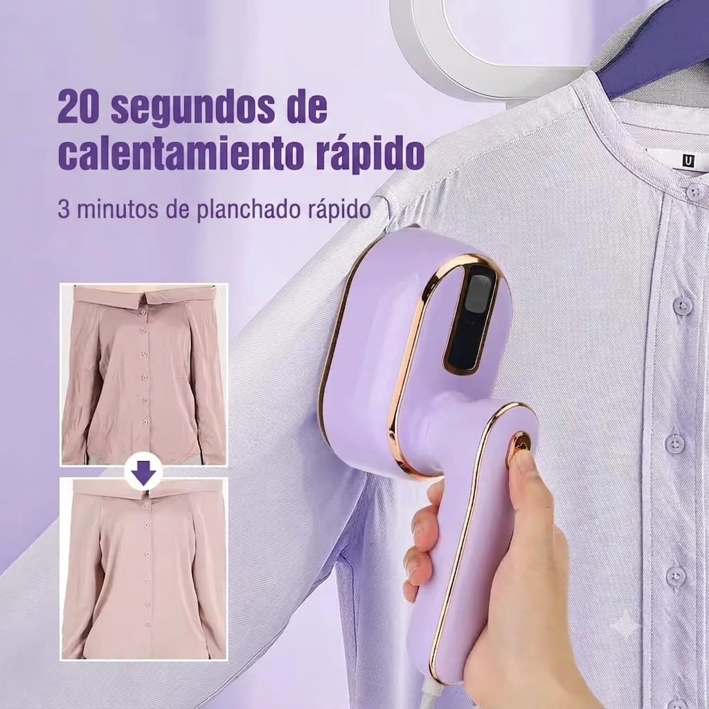 Plancha portátil de vapor