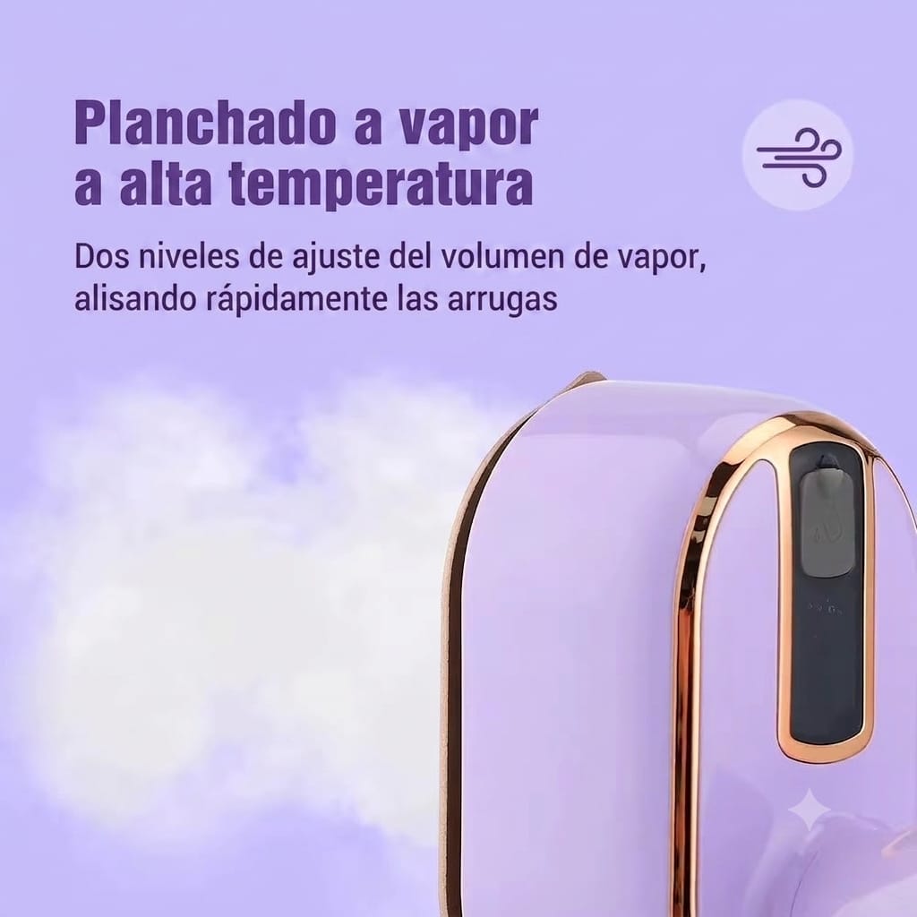 Plancha portátil de vapor